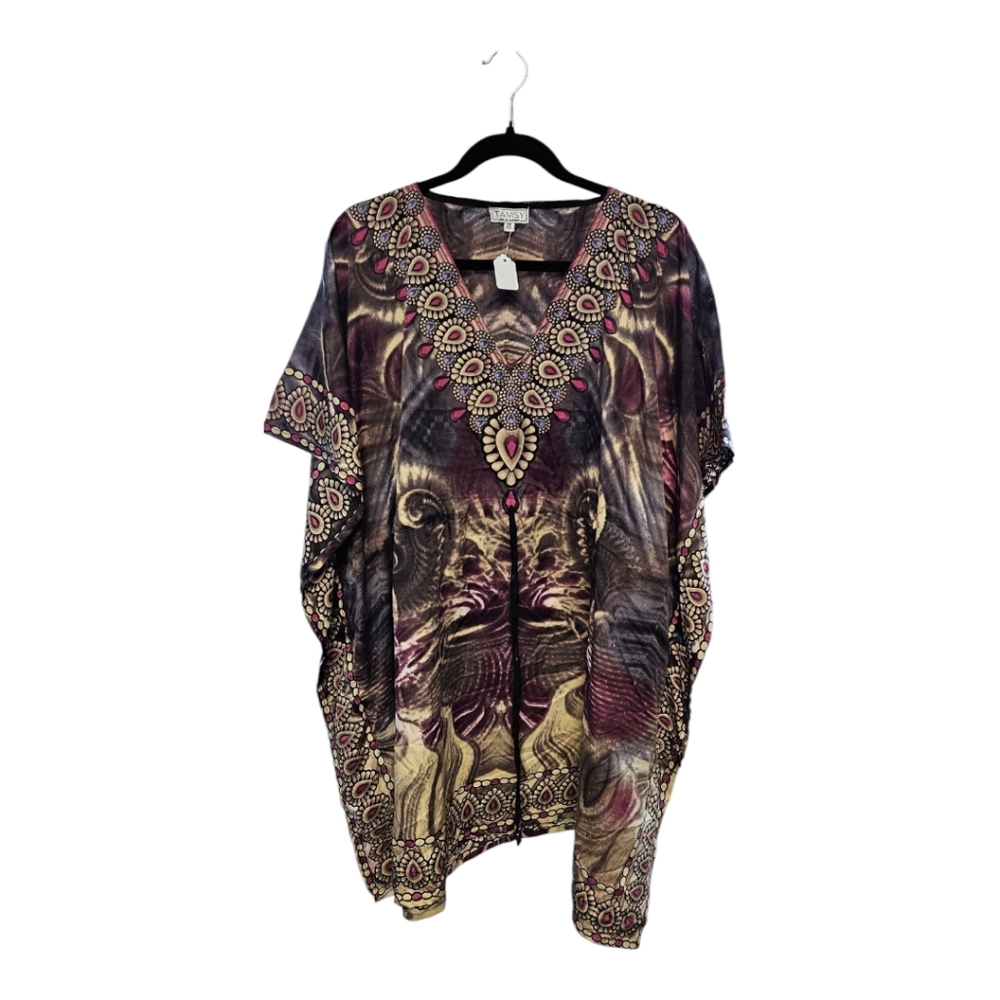 - Multicolor Bohemian Kaftan Top